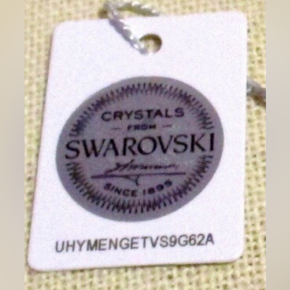 🆕🔥SWARVOSKI AUTHENTIC CRYSTALS BEAUTIFUL NECKLACE W/PINK GLASS BEADS&SILVER!! - Picture 3 of 9